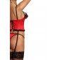 Corset Beauty Night, Michele, rosu, S/M